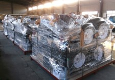 Tested and packed well equipments are ready for shipping