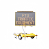 High Quality Large Size Amber Color Variable Message Traffic Sign with Both Onside And Remote Control