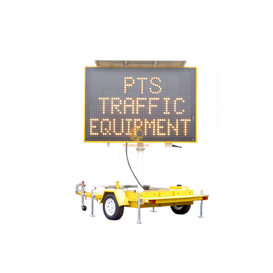 High Quality Large Size Amber Color Variable Message Traffic Sign with Both Onside And Remote Control