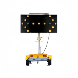 Solar Flashing Arrow Board Trailer 
