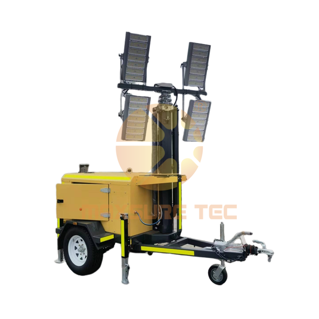 Diesel Generator Powered Mobile Lighting Tower