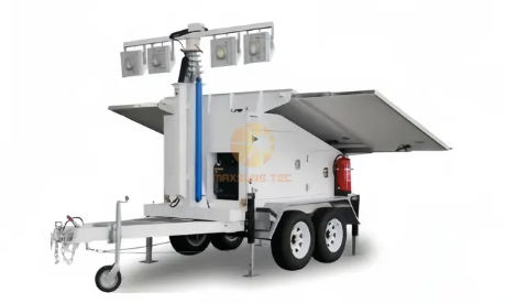 solar hybrid lighting tower